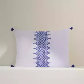 Чехол на подушку из атласа El Corte Ingls, синий