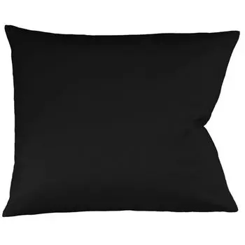 Чехол на подушку из джерси Fleuresse интерлок, однотонные цвета, черный 941 35/40