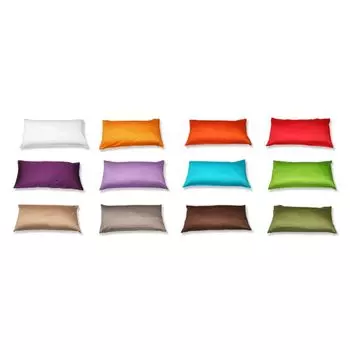 Чехол на подушку из хлопкового сатина 40 х 80 см, в упаковке 2 шт., желтый 40х80 Kinzler