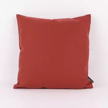 Чехол на подушку из однотонного терракотового полотна разных размеров от SCHNER LEBEN. Размер 80х80см (ВхШ) Размер 80х80см (ВхШ) Schner-Leben