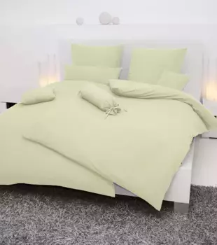 Чехол на подушку Janine "PIANO0125 77 Kiss. 80х80", (1 шт.), на молнии 80х80 см, цвет lind