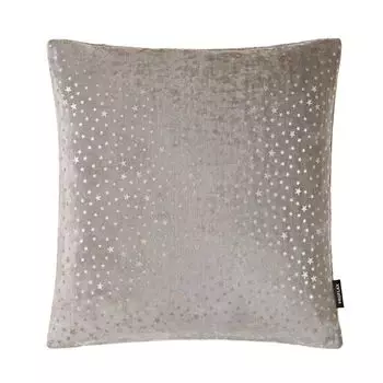 Чехол на подушку Эсслинген, бархат со звездами, серебро, размер: 27 х 43 см, наполнитель подушки: без Proflax