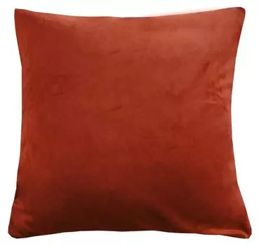 Чехол на подушку - корица - бархат - 50 х 50 см - на молнии Gzze W.F. Frottier-Weberei GmbH
