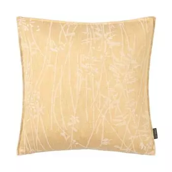 Чехол на подушку Косвиг, тканый жаккард, желтый, размер: 45 х 45 см, наполнитель: без Proflax