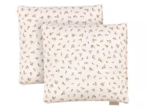 Чехол на подушку KraftKids муслиновые веточки коричневого цвета муслиновые веточки коричневого цвета