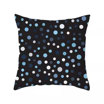 Чехол на подушку, квадратный дышащий полиэстер, чехол для подушки персикового цвета с абстрактным геометрическим принтом для дивана-G Stuttg