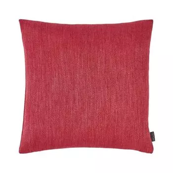 Чехол на подушку Lbeck, однотонный со структурой, красный, размер: 50 х 50 см, наполнитель: без Proflax