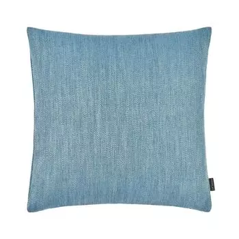 Чехол на подушку Lbeck, однотонный со структурой, Ciel (синий), размер: 50 x 50 см, наполнитель подушки: без Proflax