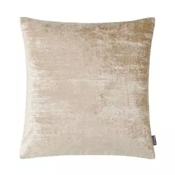 Чехол на подушку Leipzig, бархат с золотой структурой, золото, размер: 50 х 50 см, наполнитель подушки: без Proflax