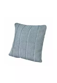 Чехол на подушку Лемере серо-синий Loberon, цвет Gesamt Breite Graublau