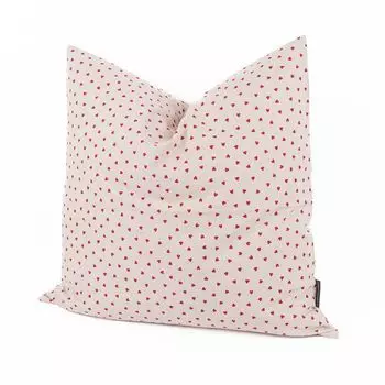 Чехол на подушку Little Love Heart сердечки разных размеров от SCHNER LEBEN. Размер 50х50см (ВхШ) Размер 50х50см (ВхШ) Schner-Leben