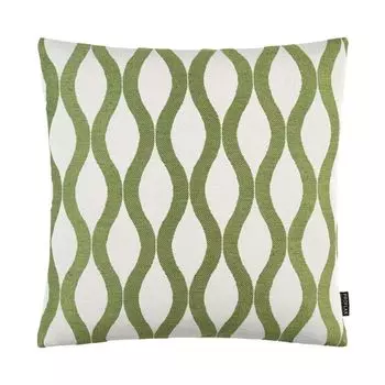 Чехол на подушку Manchester, чехол из шерсти, зеленый/бежевый, размер: 40 х 60 см, наполнитель подушки: полиэстер Proflax