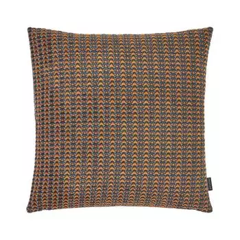 Чехол на подушку Meppen, мини-треугольники, шафран (желтый), размер: 40 х 40 см, наполнитель подушки: без Proflax