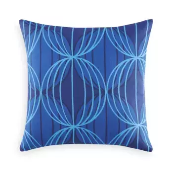 Чехол На Подушку "Меридианы" 45X45 Bassetti, синий