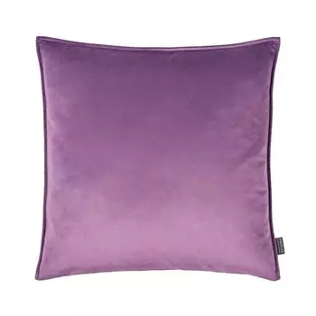 Чехол на подушку Милан, однотонный бархат, виола (фиолетовый), размер: 50 х 50 см, наполнитель: без Proflax