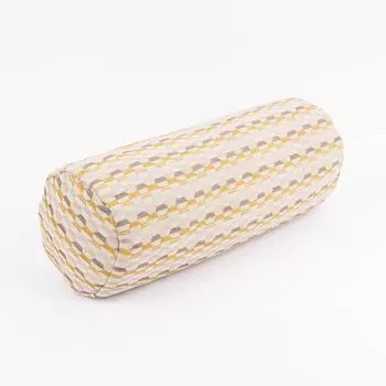 Чехол на подушку Mira Hexagon бежево-желтый в разных размерах от SCHNER LEBEN. Размер шейного валика 15x40 см (xШ) Размер шейного валика 15x40 см (xW) Schner-Leben