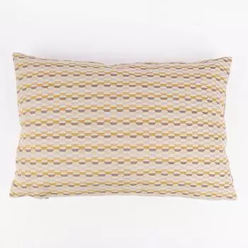 Чехол на подушку Mira Hexagon бежево-желтый в разных размерах от SCHNER LEBEN. Размер 60х80см (ВхШ) Размер 60х80см (ВхШ) Schner-Leben