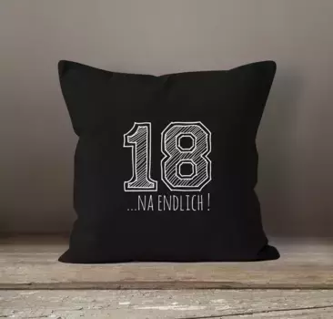 Чехол на подушку MoonWorks, черный