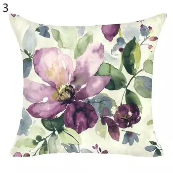 Чехол на подушку, мягкий на ощупь, легкий в уходе, полиэстер, китайская тушь, стиль, чехол для подушки для дома-3 Stuttg