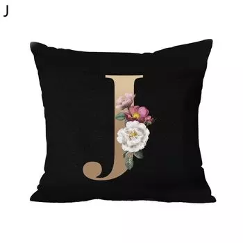 Чехол на подушку Мягкий поршень Съемный полиэстер Чехлы на подушку с невидимой молнией для гостиной-J Stuttg