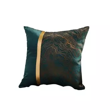 Чехол на подушку, мягкий уход за дыханием, 5 цветов, роскошный современный лоскутный чехол для подушки для гостиной, зеленый Stuttg