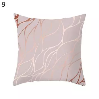 Чехол на подушку, мягкий устойчивый к выцветанию полиэстер, декоративный чехол для подушки с цветочным принтом, чехол для дивана, мебельные аксессуары-9 Stuttg