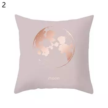 Чехол на подушку, мягкий устойчивый к выцветанию полиэстер, декоративный чехол для подушки с цветочным принтом, чехол для дивана, мебельные аксессуары-2 Stuttg