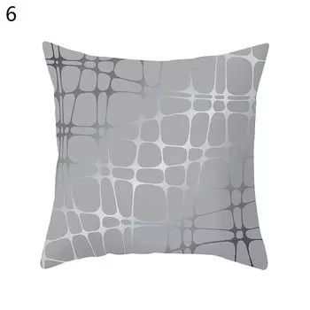 Чехол на подушку, мягкий устойчивый к выцветанию полиэстер, декоративный чехол для подушки с цветочным принтом, чехол для дивана, мебельные аксессуары-6 Stuttg