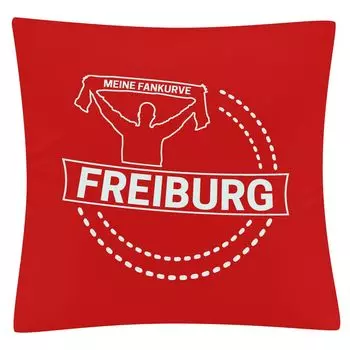 Чехол на подушку multifanshop - Freiburg - My Fan Curve, красный, один размер