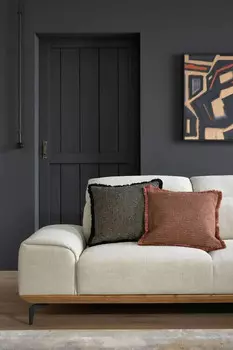 Чехол на подушку Musterring, 50x50 см, оранжевый/медь/ржавчина/терракота