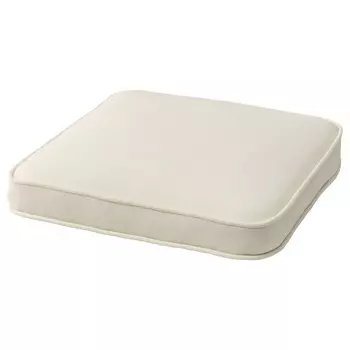 Чехол на подушку на стул снаружи, белый, 44x44 см, JRPN IKEA