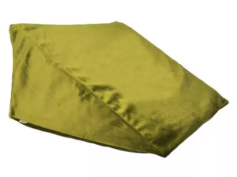 Чехол на подушку на танкетке ок. 62x49x30 см майско-зелёный beties "Samt&Sonders"