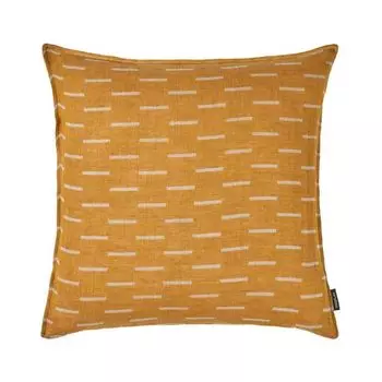 Чехол на подушку Nagold, с прямоугольниками, карри (желтый), размер: 40 х 40 см, наполнитель: без Proflax