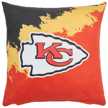 Чехол на подушку nfl kansas city chiefs 40/40 см, красный/белый