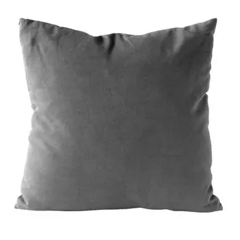 Чехол на подушку Nielsen однотонный, 45x45 см, Grey Pinstripe (серый), хлопок