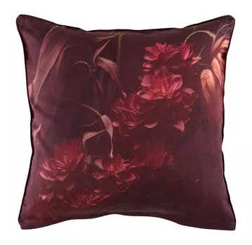 Чехол на подушку Novel, 48x48 см, темно-красный