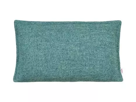 Чехол на подушку ок. 30х50 см-океан-бирюзовый "Букле" beties