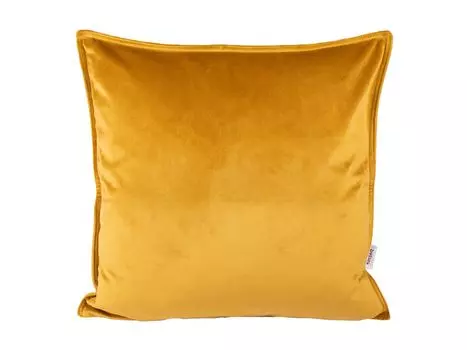 Чехол на подушку ок. 40х40 см карри-горчица "Samt&Sonders" 100% полиэстер beties