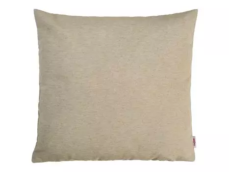 Чехол на подушку ок. 50х50 см меланжево-бежевый beties "желаемый тон"