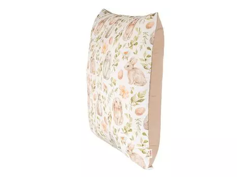 Чехол на подушку ок. 50х50 см с мотивом зайчика Beties "Hoppel"