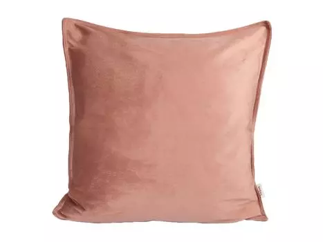 Чехол на подушку ок. 50х50 см состаренный розовый Beties "Samt&Sonders"