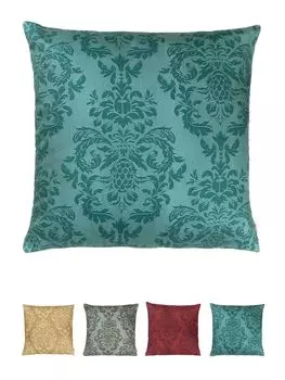 Чехол на подушку ок. 60х60 см. бирюзовыйово-зеленый Beties "Epoche"