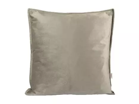 Чехол на подушку ок. 60х60 см серо-коричневый beties "Samt&Sonders"