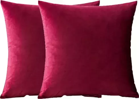 Чехол на подушку OKWISH, красный