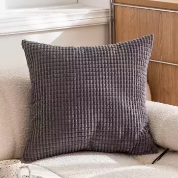 Чехол на подушку OKWISH, темно-серый