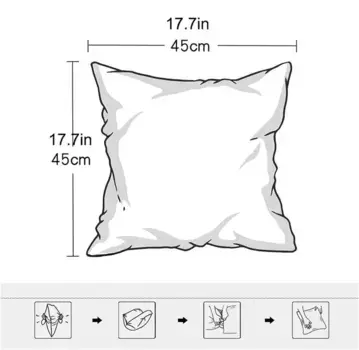 Чехол на подушку OKWISH, темно-зеленый