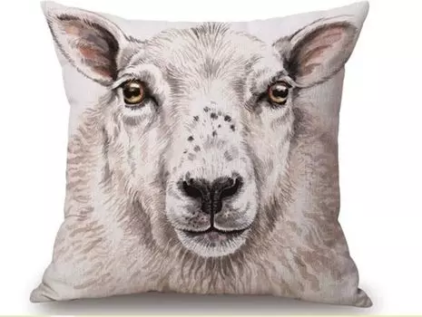 Чехол на подушку «Овечка» 43 х 43 см Markenlos