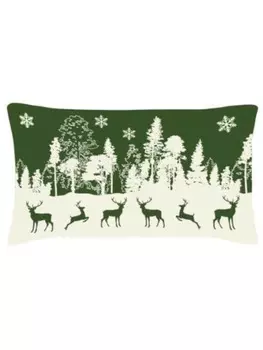 Чехол на подушку pad, зеленый