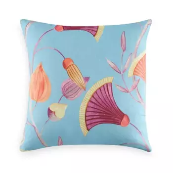 Чехол На Подушку "Папирус" 45X45 Bassetti, бирюзовый