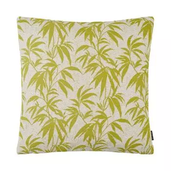 Чехол на подушку плетеный листик Брест Светло-зеленый Размер: 50 х 50 см. Наполнитель подушки: Нет Proflax